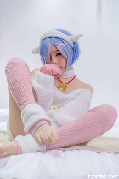 [王胖胖u] VOL.09 Rem 羔羊 Re:Zero Rem Lamb [18P-458MB] nude cosplay leaked 456289