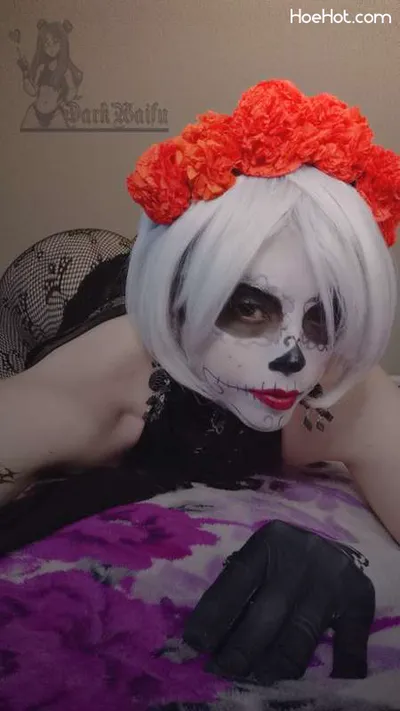 Darkwaifutrap - Day of the Dead 2B nude cosplay leaked 132671