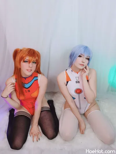 Liinowitsch - Rei &amp; Asuka nude cosplay leaked 374487