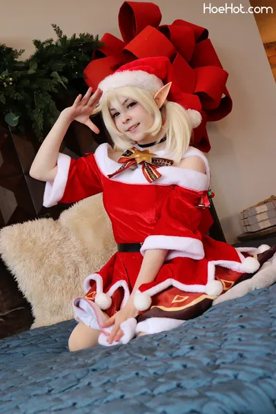 Melondoki - Klee xmas nude cosplay leaked 279984