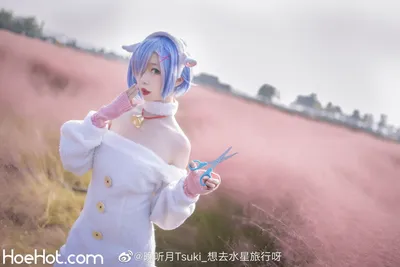 晚聽月Tsuki - REM nude cosplay leaked 628506