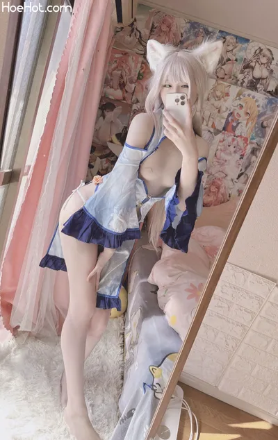 [习呆呆] Nekopara - Vanilla nude cosplay leaked 45824