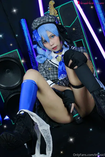 lMusicl - Hoshimachi Suisei nude cosplay leaked 1088