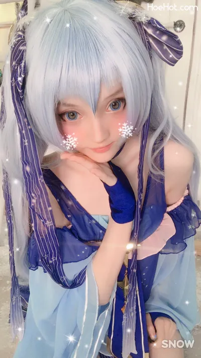 Rocksy Light - Snow Miku nude cosplay leaked 158661