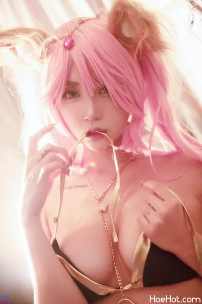 [BLUECAKE] Bomi 보미 - Pink Dancer nude cosplay leaked 489366