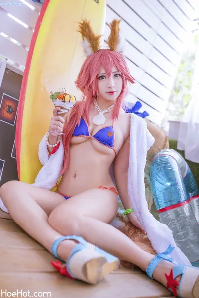 [叫我千寻大人] 玉藻前 泳裝 FGO Tamamo no Mae Swimsuit nude cosplay leaked 368893