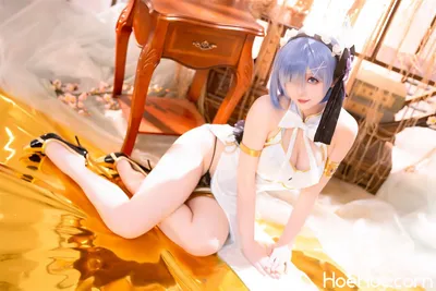 星之迟迟 - 蕾姆旗袍 small nude cosplay leaked 47762