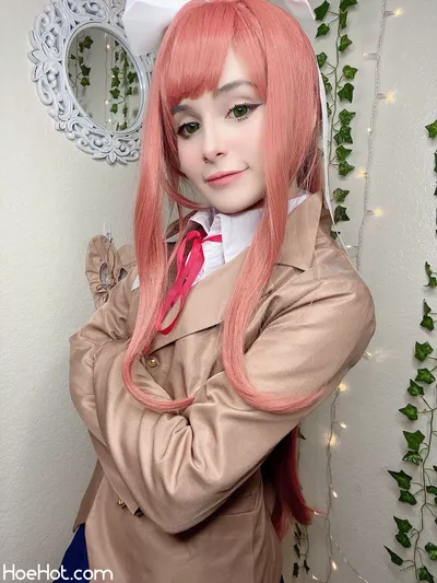 ItsCandyCloud - Monika nude cosplay leaked 270572