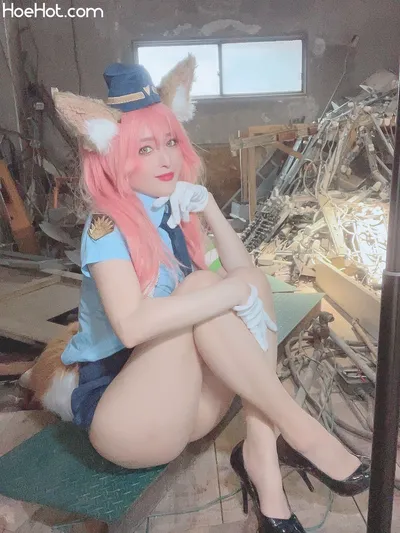 Konomi - Officer Tamamo nude cosplay leaked 292883