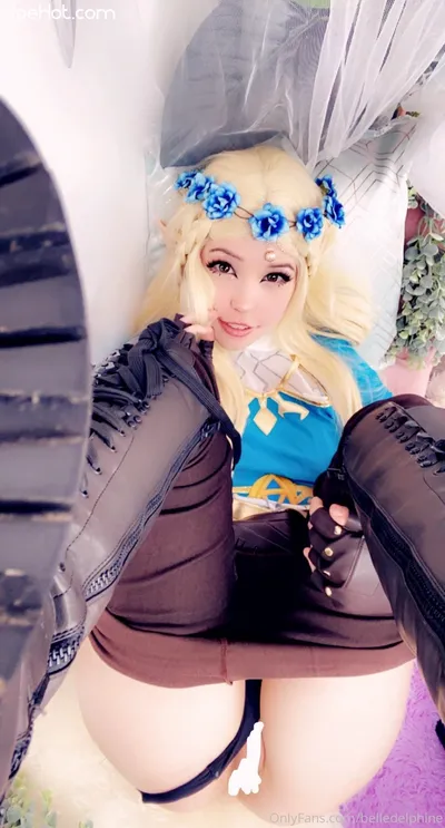 Belle Delphine - Zelda nude cosplay leaked 379464