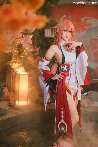 蛋黄mayo - 八重神子 nude cosplay leaked 463764