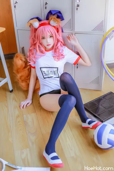 Cherry Neko - Tamamo School nude cosplay leaked 420775