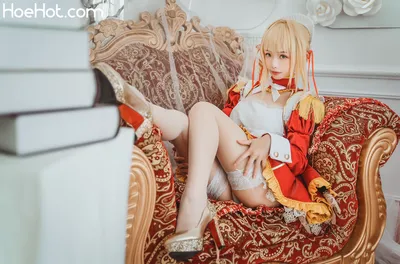 雯妹不讲道理 -  FGO尼禄女仆 nude cosplay leaked 74861