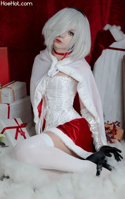 Himeecosplay - 2B Xmas nude cosplay leaked 347363