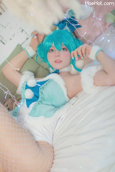 Saya Scarlet - Hatsune Miku BiCute Bunnies White nude cosplay leaked 572911