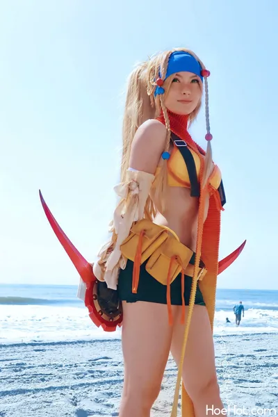 Kainosaurus - Rikku nude cosplay leaked 584666