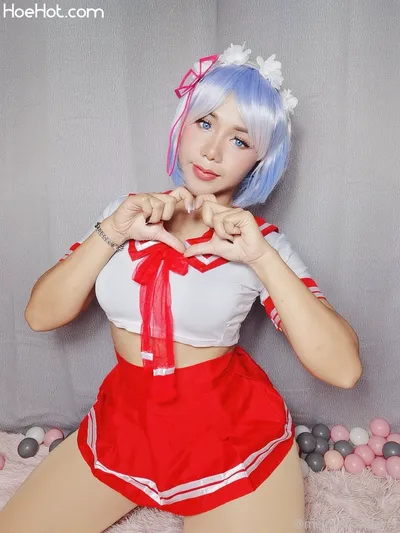 Meimei - Study with Rem nude cosplay leaked 142083