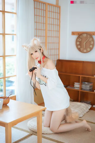 衣衣 - 猫娘 黄豆粉 nude cosplay leaked 5336