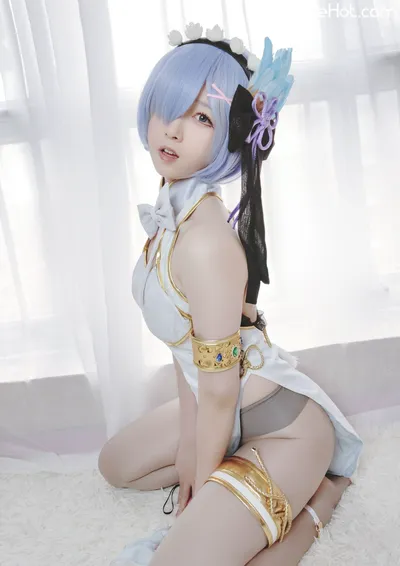 Asagiriai（愛ちゃん）- Rem nude cosplay leaked 192562