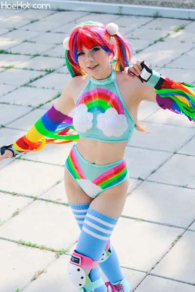 Meggii - Rainbow Dash nude cosplay leaked 151366