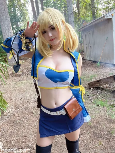 Sandykuroneko - Lucy Heartfilia nude cosplay leaked 601129