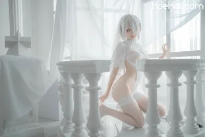 蠢沫沫 - 2B 白婚纱 nude cosplay leaked 566781