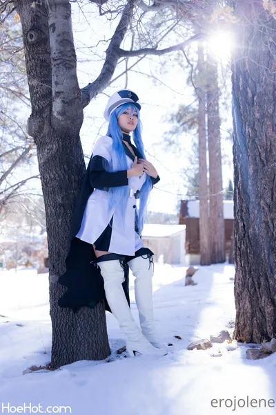 EroJolene - Esdeath nude cosplay leaked 36650