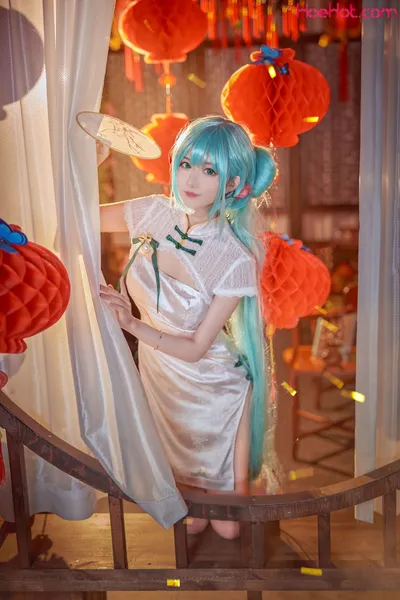 Shika小鹿鹿 - 初音 韶华 nude cosplay leaked 266