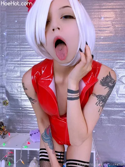 Korpsekitten - 2B Christmas nude cosplay leaked 397419