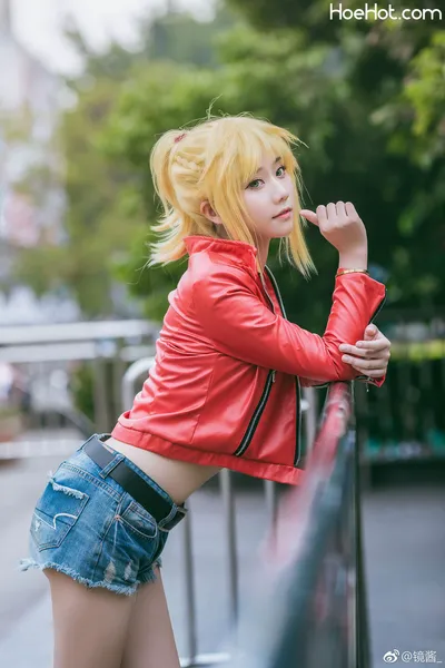 镜酱 - Mordred nude cosplay leaked 485340