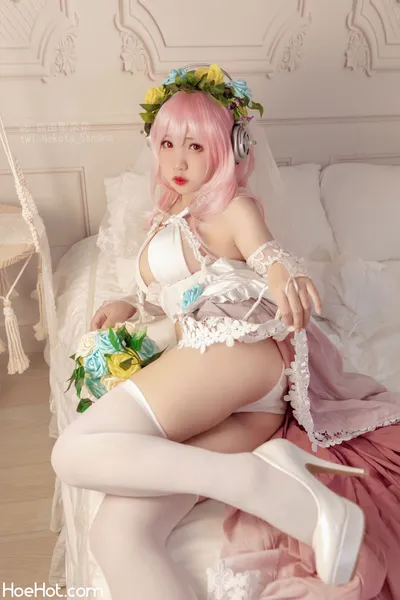 [貓田聖奈奈(桃之啾啾)] 索尼子十周年花嫁 nude cosplay leaked 86265