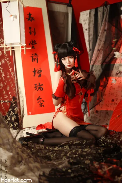 一米八的大梨子 - 大凤礼服&amp;时崎狂三新春旗袍 nude cosplay leaked 75589