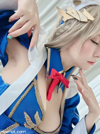 [林檎蜜紀] 👑乳上メイドでおっぱいもお尻もいっぱいな日💙 (with Mov) nude cosplay leaked 348170