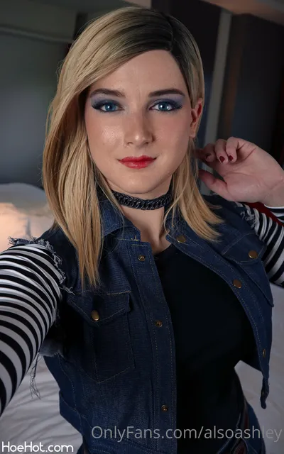 Ashley Barron - Android 18 nude cosplay leaked 245292