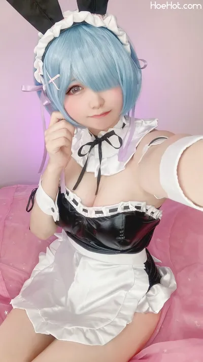 [°ʚ魔王てゃんɞ°] Rem Bunny Girl nude cosplay leaked 471647