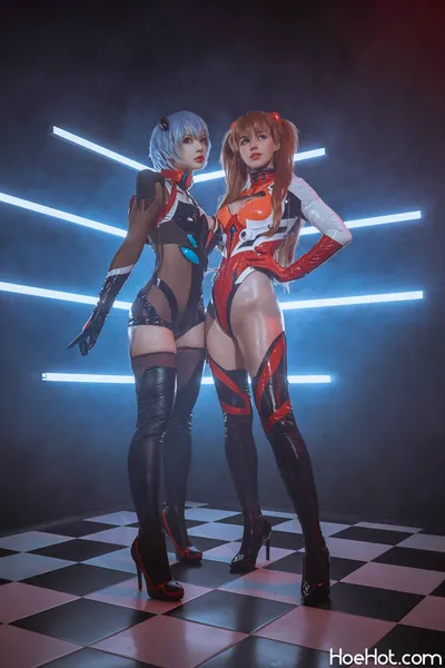 Shirogane-sama - Asuka &amp; Rei nude cosplay leaked 556814