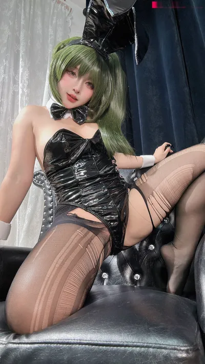 Sayo Momo - Ubel Black Easter Bunny nude cosplay leaked 3632