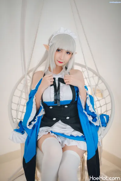 [贝儿酱Miki] NO.03 艾米莉亚女仆 Emilia Maid nude cosplay leaked 471736