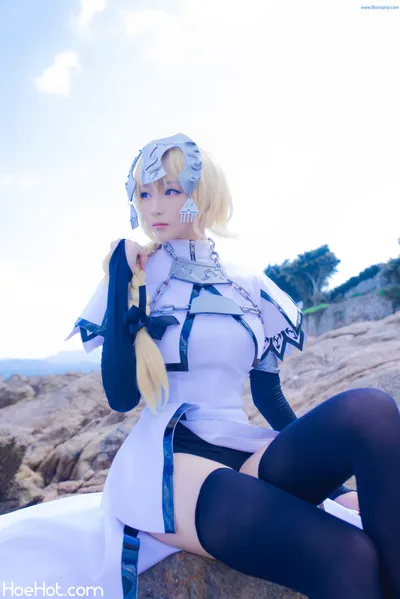 青青子Js NO.001 白贞 FGO White Joan of Arc nude cosplay leaked 507136