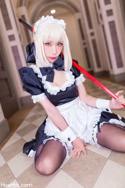 [Miyako Donburi (Rio Miyako)] This is the summer maid! nude cosplay leaked 132562