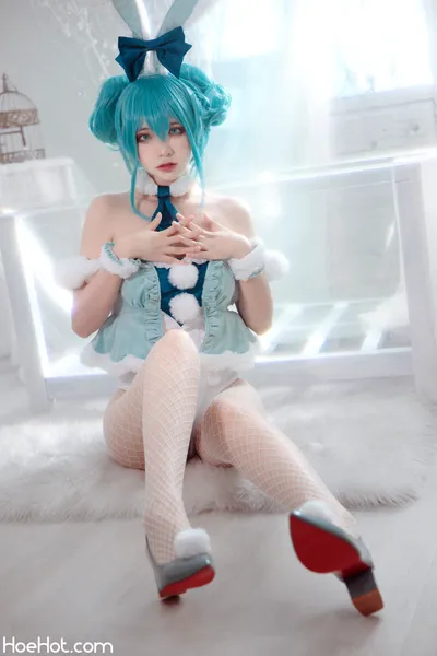 【疯猫ss】miku初音兔女郎 nude cosplay leaked 613395