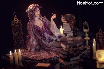 Miyinyin - Patchouli Knowledge nude cosplay leaked 386286