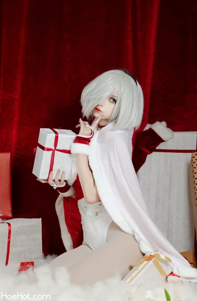 Himeecosplay - 2B Xmas nude cosplay leaked 347359