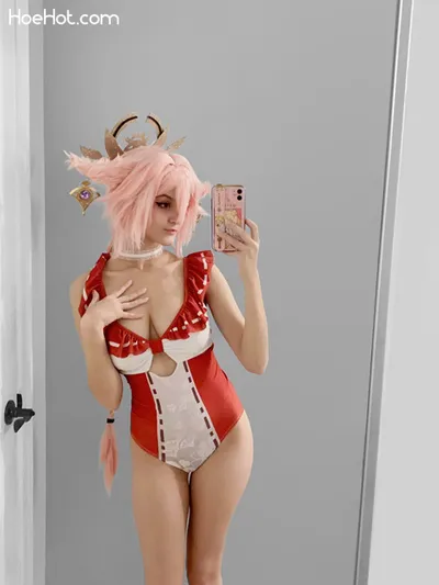 Otterother - Yae Miko swimsuit nude cosplay leaked 49232