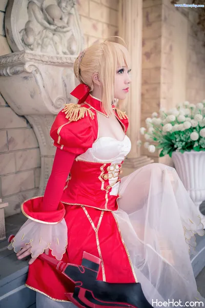 [叫我千寻大人] 尼禄 正裝 FATE Nero Claudius nude cosplay leaked 371157