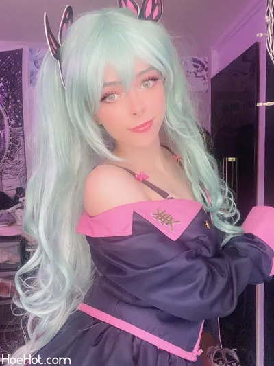 Kitsukanna - Sweet Devil Miku nude cosplay leaked 337185