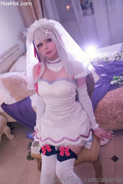 Akariia - Bride Emilia nude cosplay leaked 207620