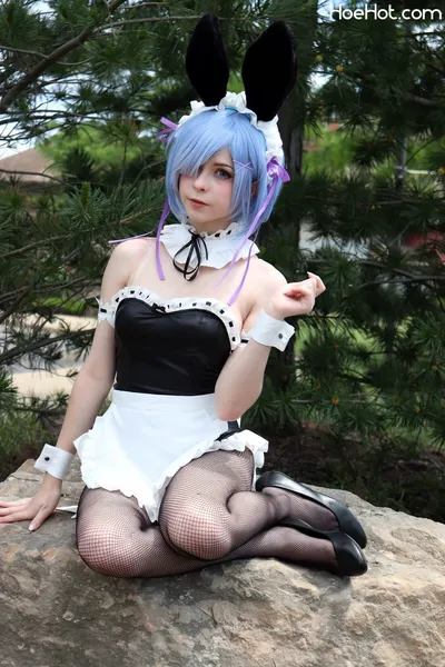 Melondoki - Bunny Rem nude cosplay leaked 279776