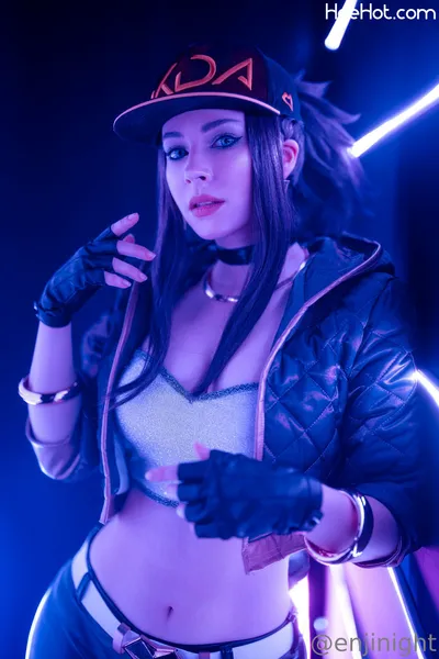 Enji Night - KDA Akali nude cosplay leaked 148082