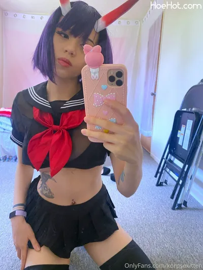 Korpsekitten - Shuten Douji schoolgirl uniform nude cosplay leaked 397108